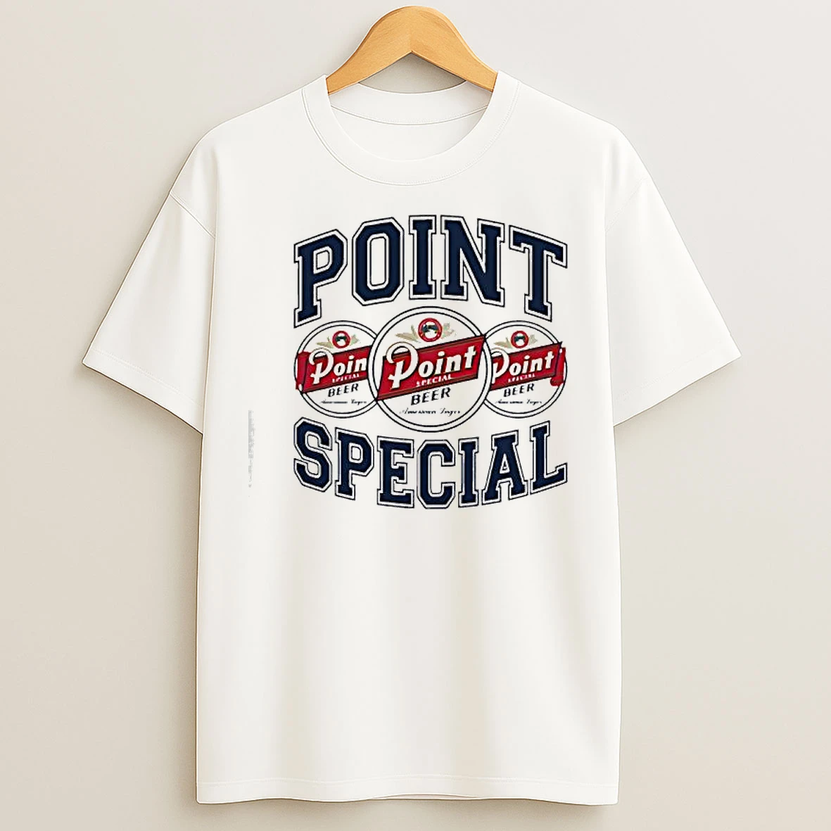 Classic Point Special Beer Logo T Shirts