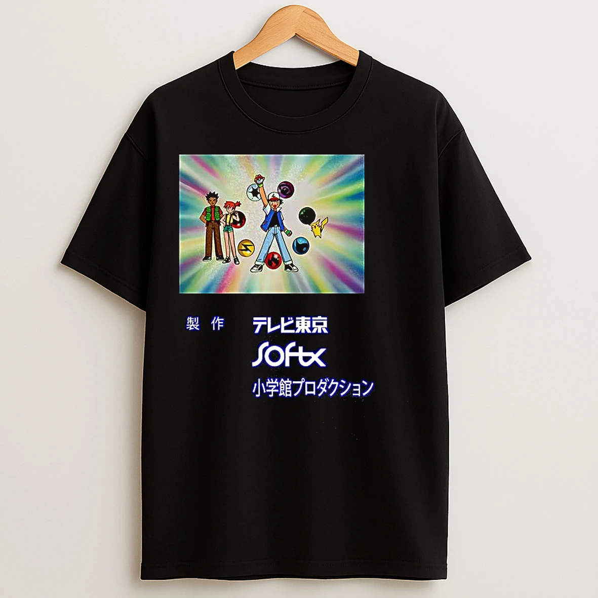 Classic Pokemon Softx Japanese T Shirts