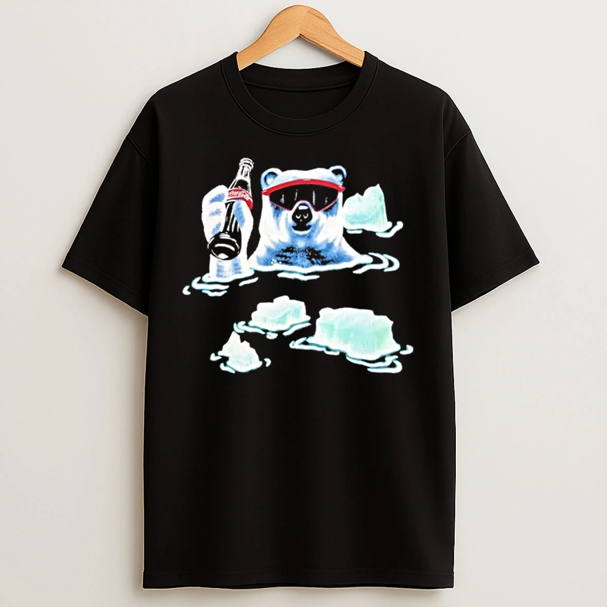 Classic Polar Bear Ice Cold Coca Cola T Shirts