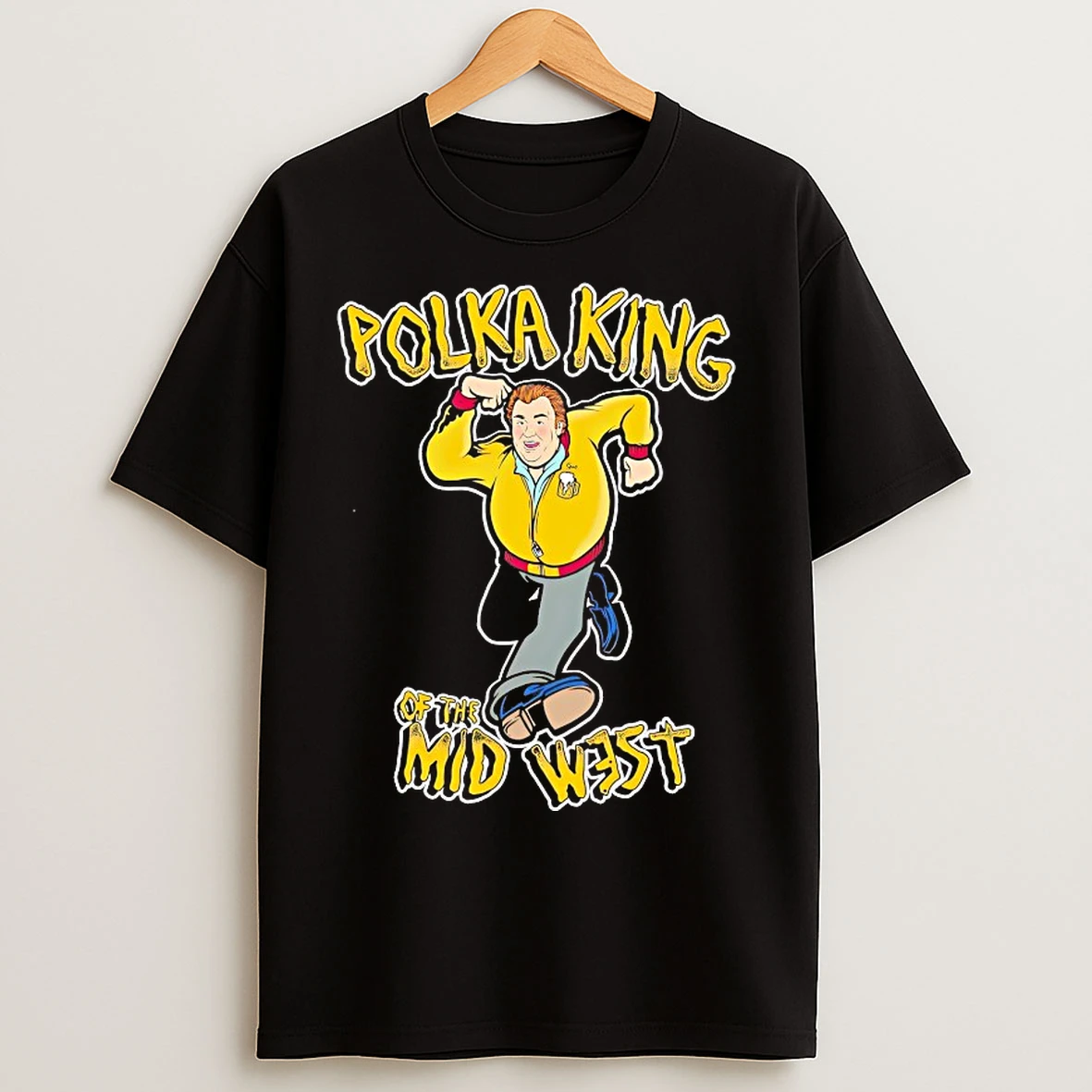 Classic Polka King Of The Mid West T Shirts