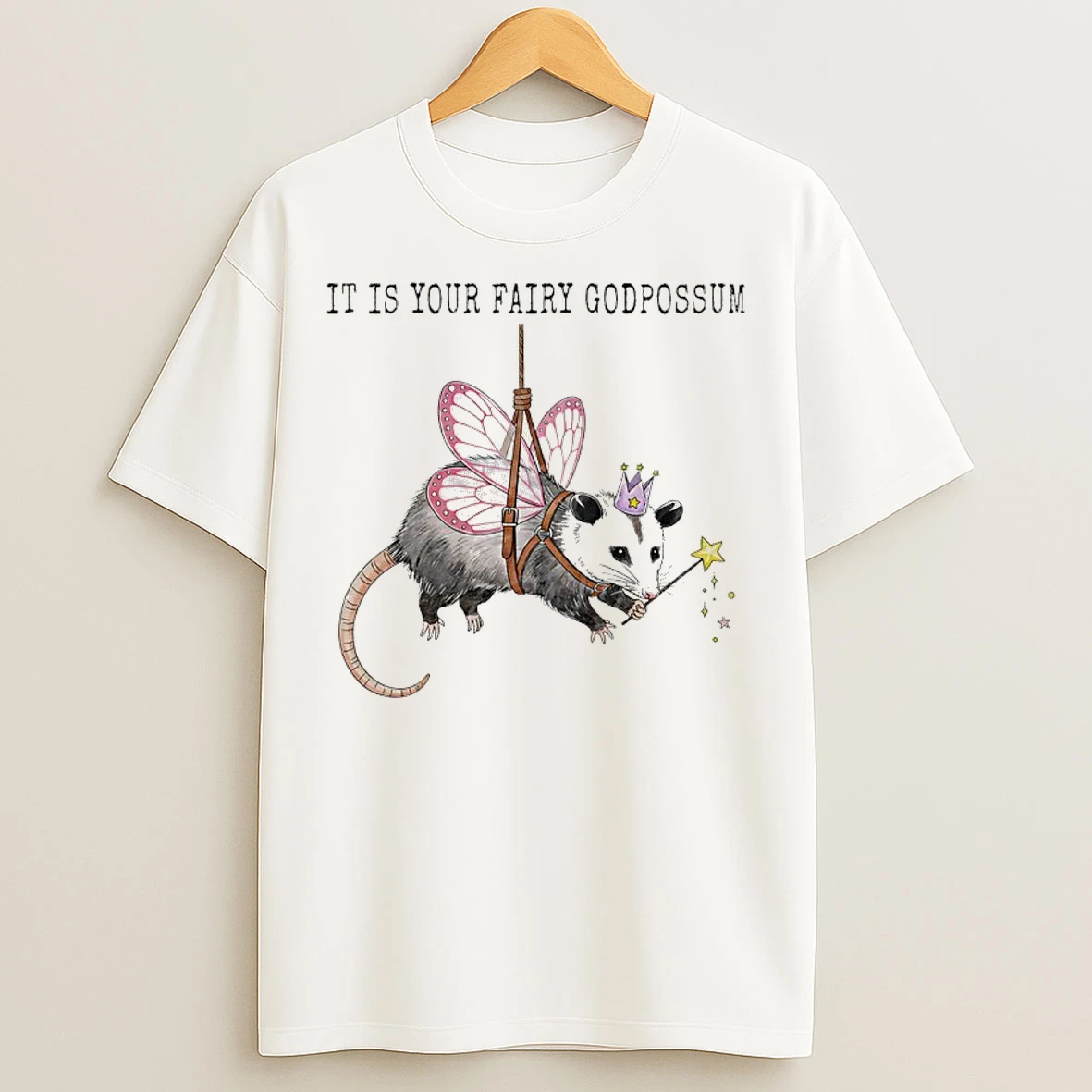 Classic Possum It Is Your Fairy Godpossum T Shirts