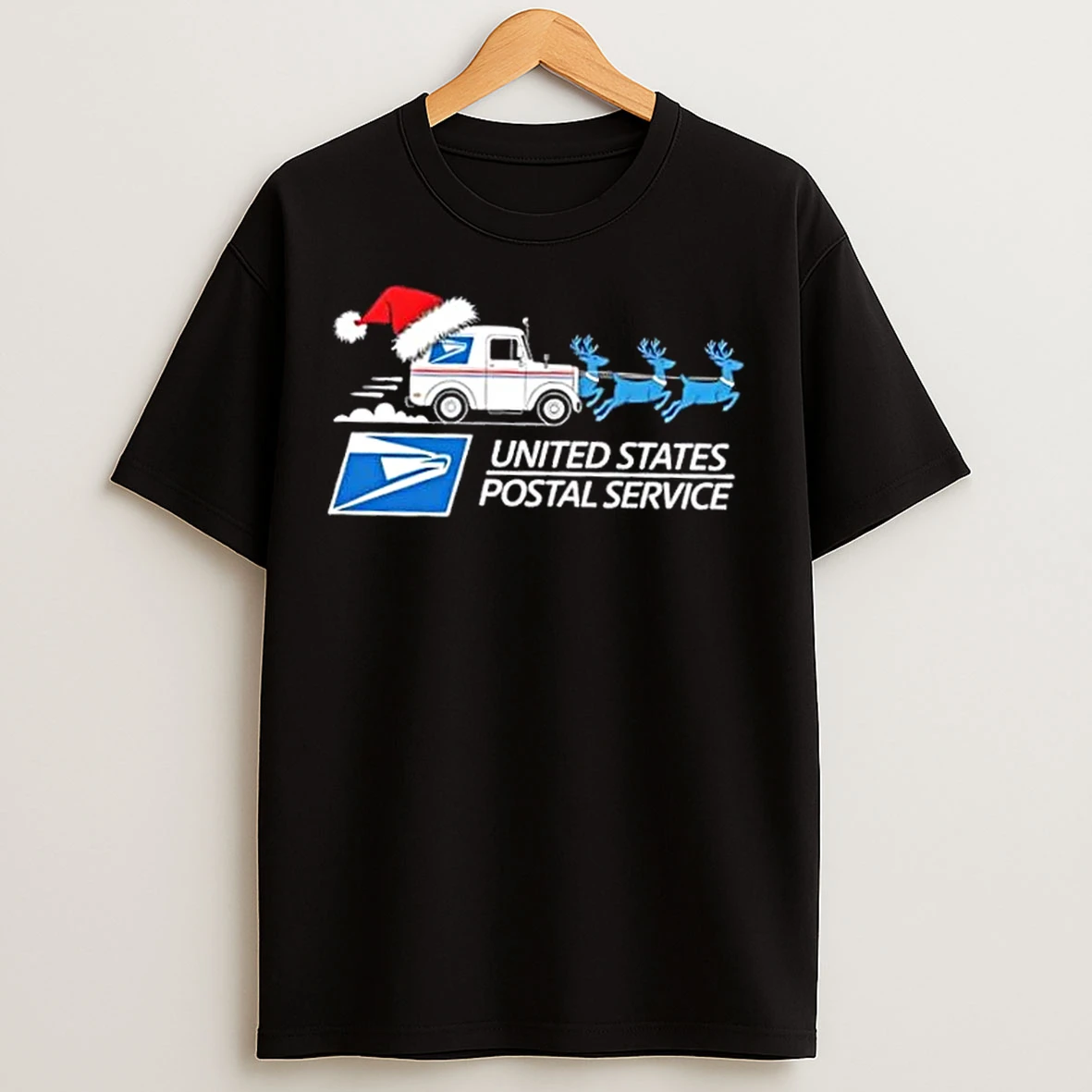 Classic Postal Worker United States Postal Service Usps Merry Christmas T Shirts