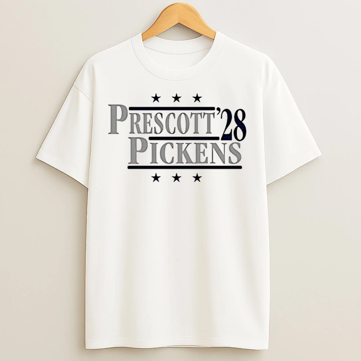 Classic Prescott Pickens 28 Dallas Football T Shirts