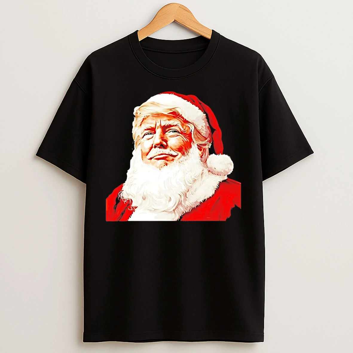 Classic President Donald Trump Santa Claus T Shirts