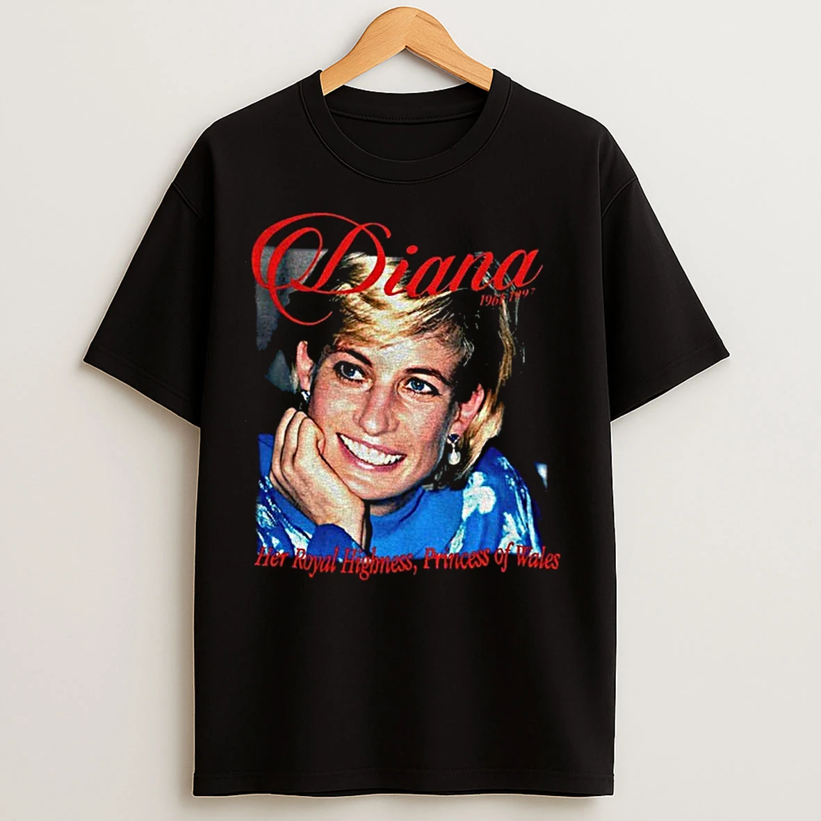 Classic Princess Diana Moby Fler Royal Highness Princess Of Wales T Shirts
