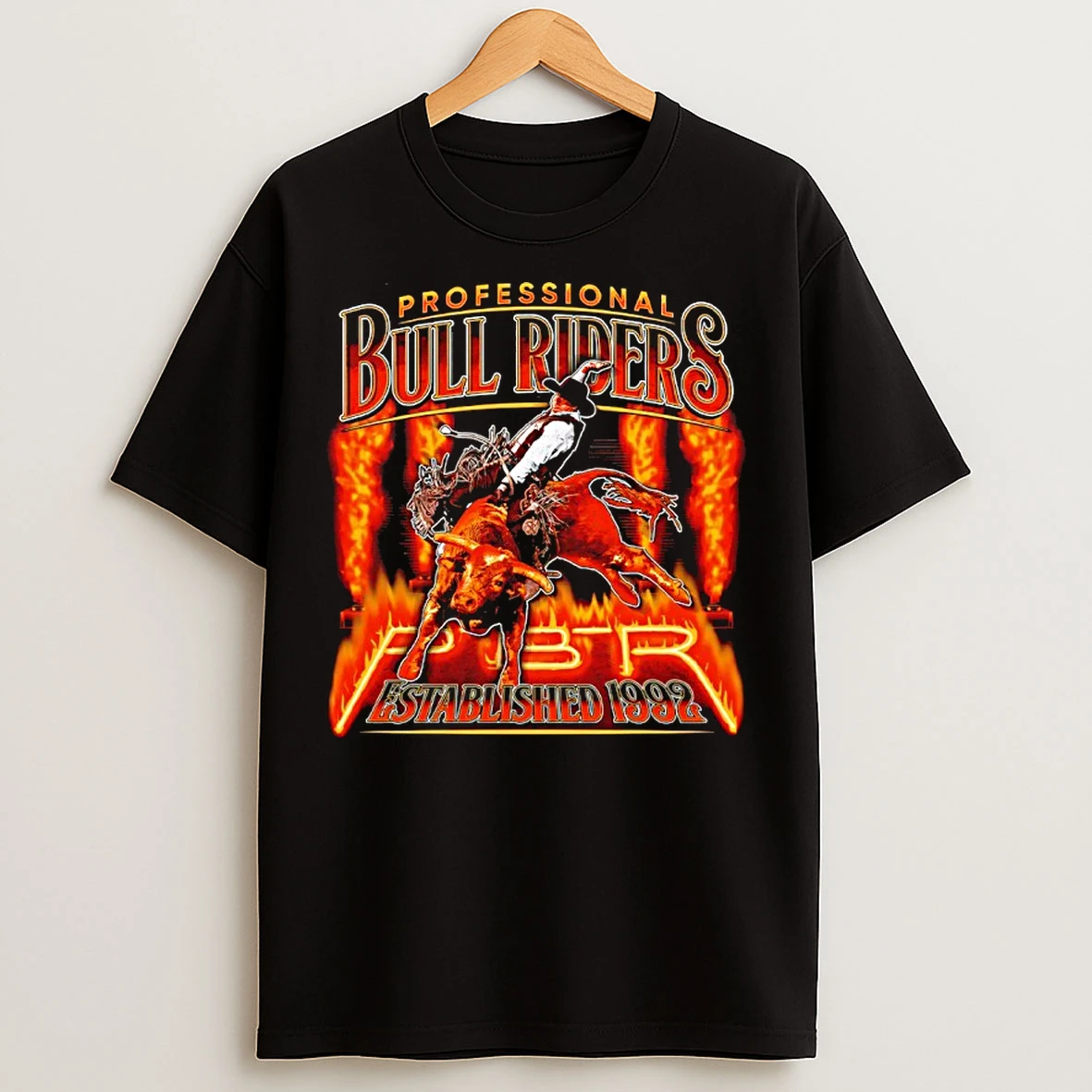 Classic Professional Bull Riders Established 1992 T Shirts