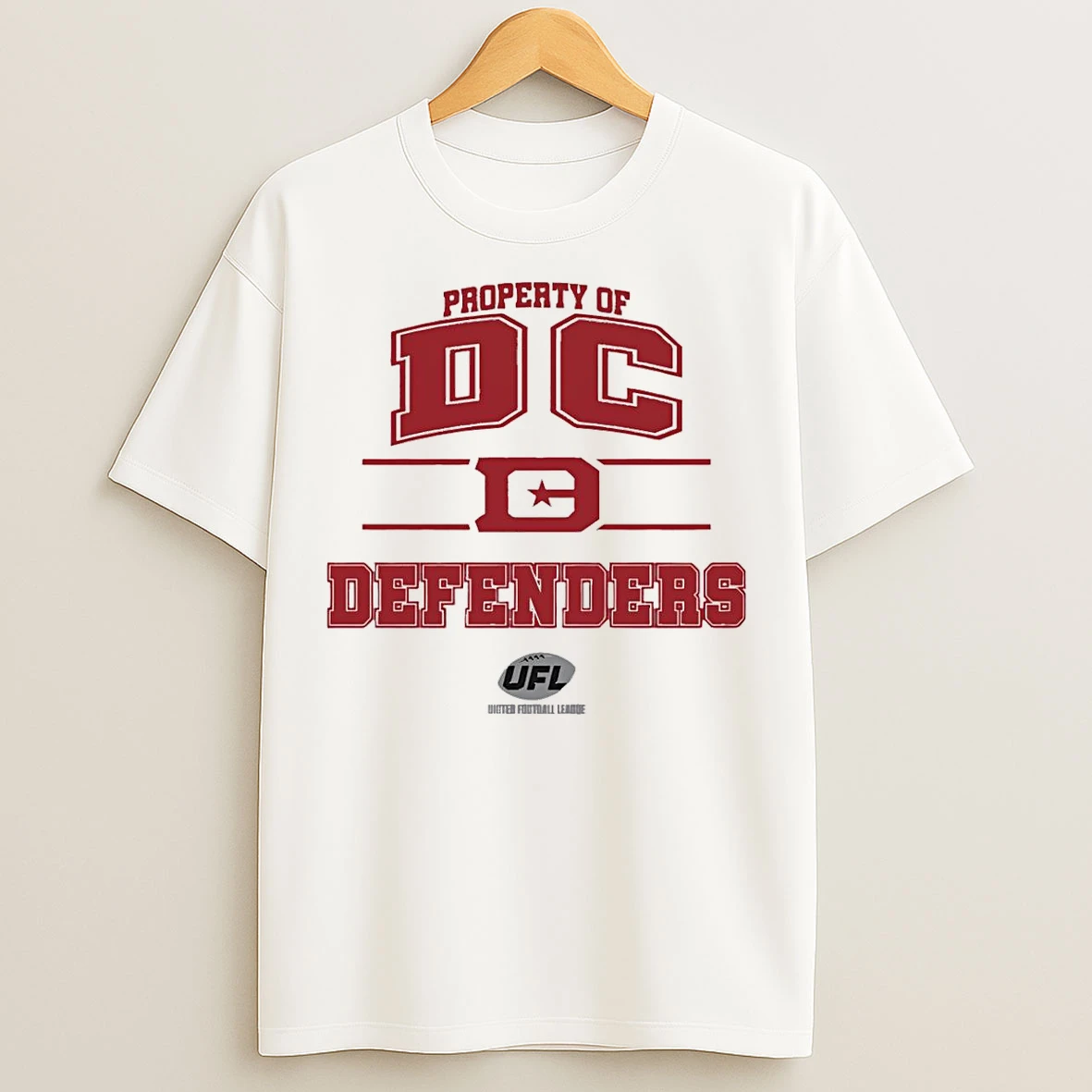 Classic Property Of Dc Defenders 2025 Ufl T Shirts