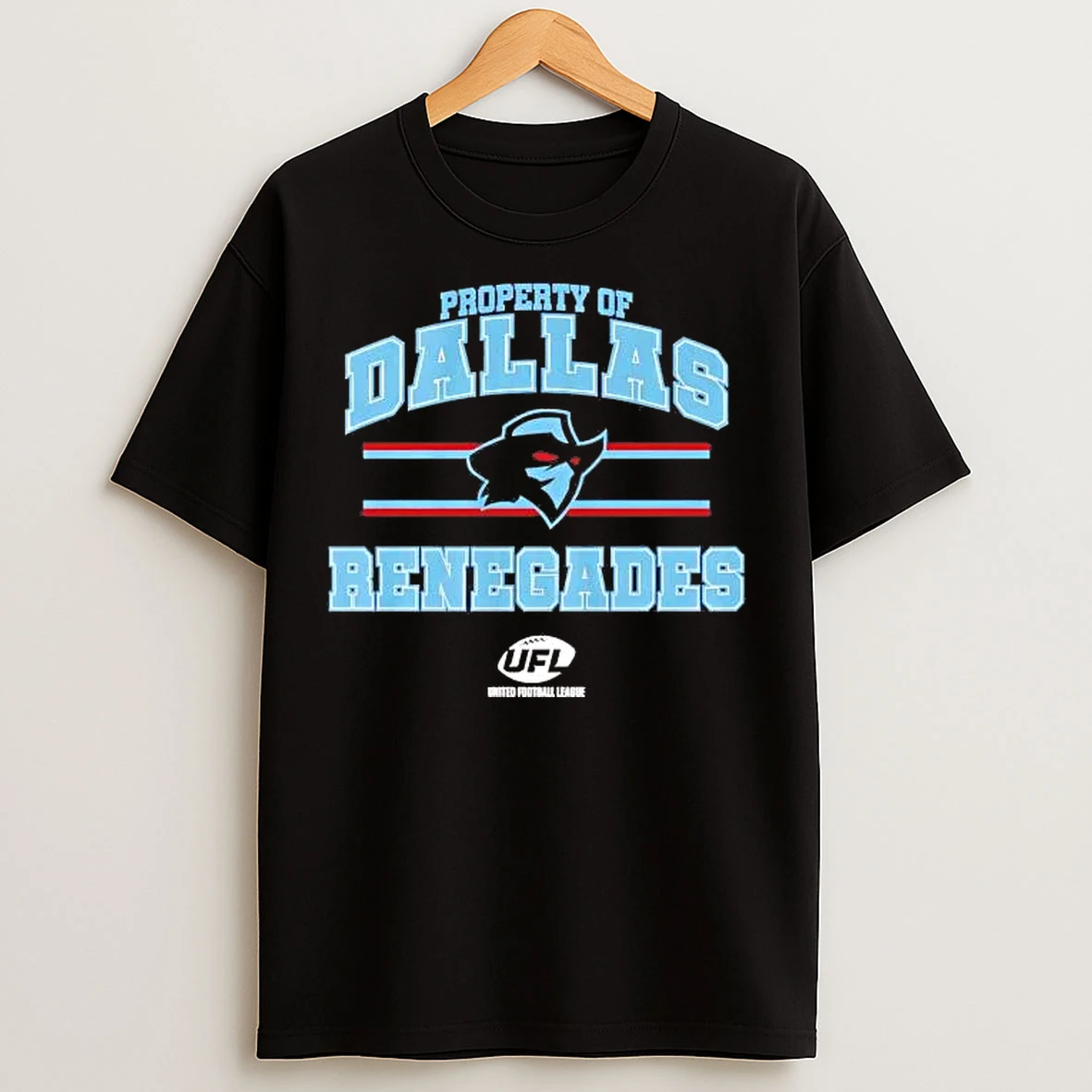 Classic Property Of Dallas Renegades T Shirts