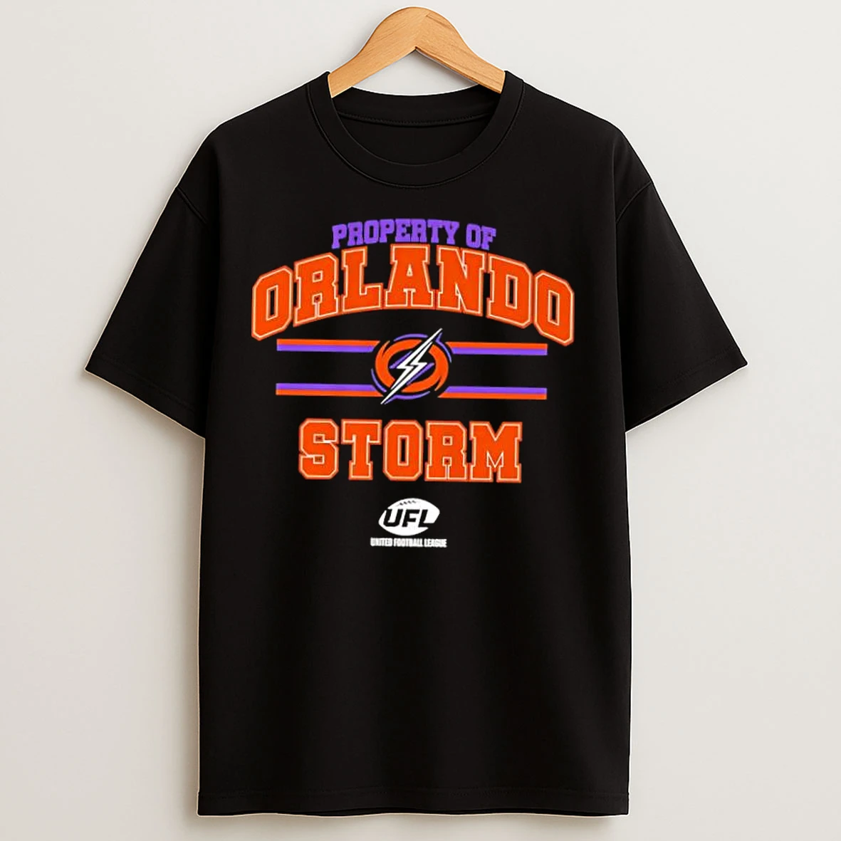 Classic Property Of Orlando Storm Banner Stylish T Shirts