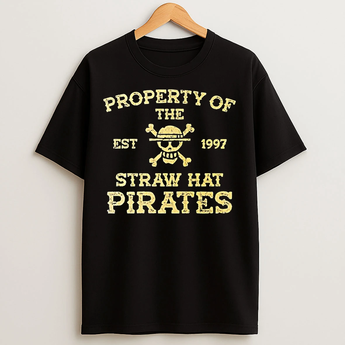 Classic Property Of The Straw Hat Pirates T Shirts