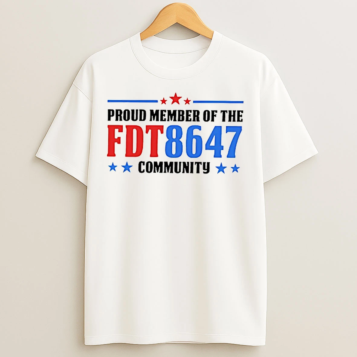 Classic Proud Member Of The Fdt 8647 Community T Shirts