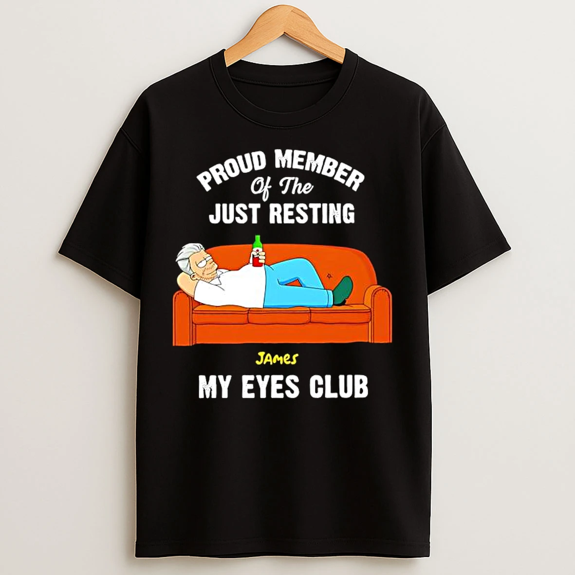 Classic Proud Member Of The Just Resting James My Eyes Club T Shirts