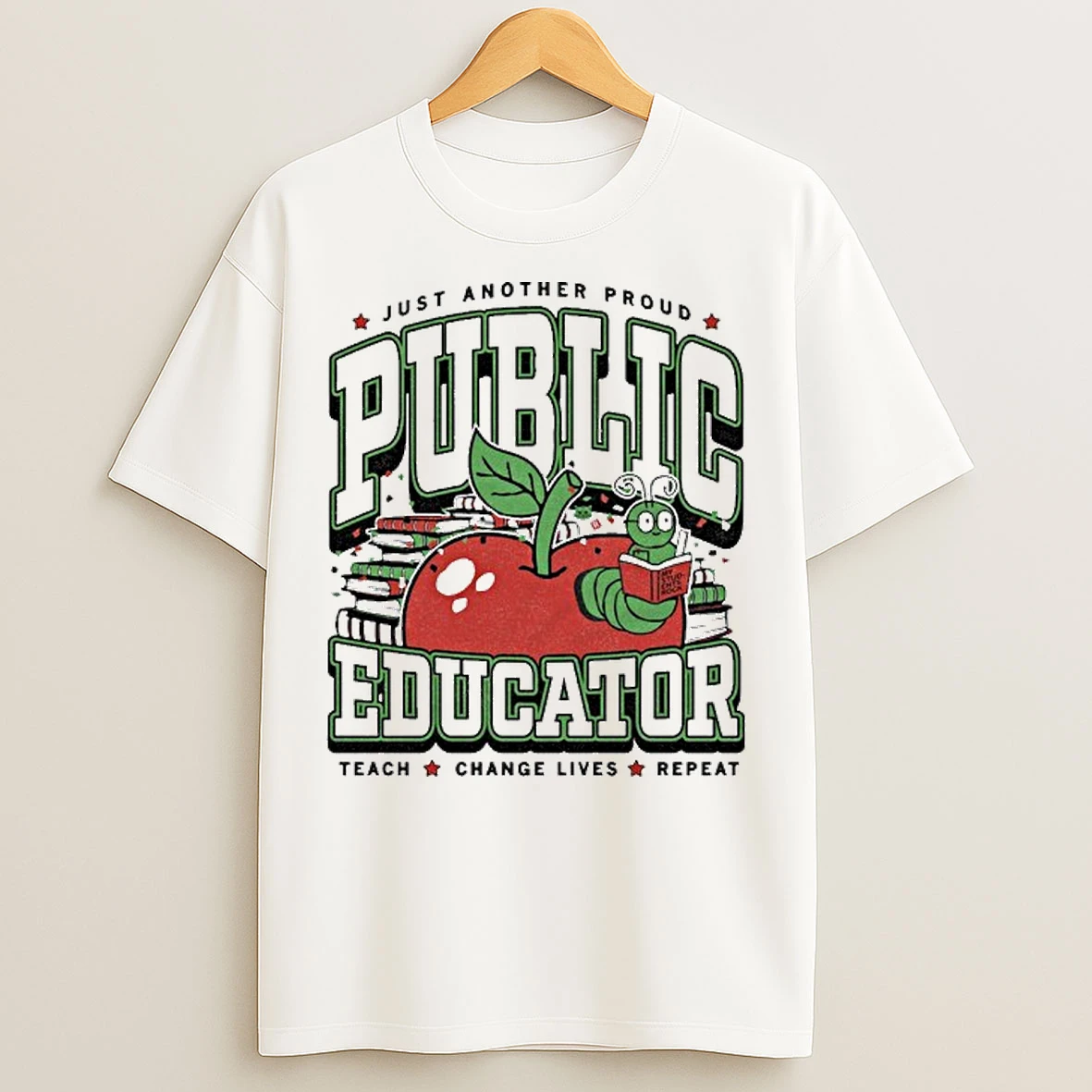 Classic Public Educator Max Collegiate T Shirts
