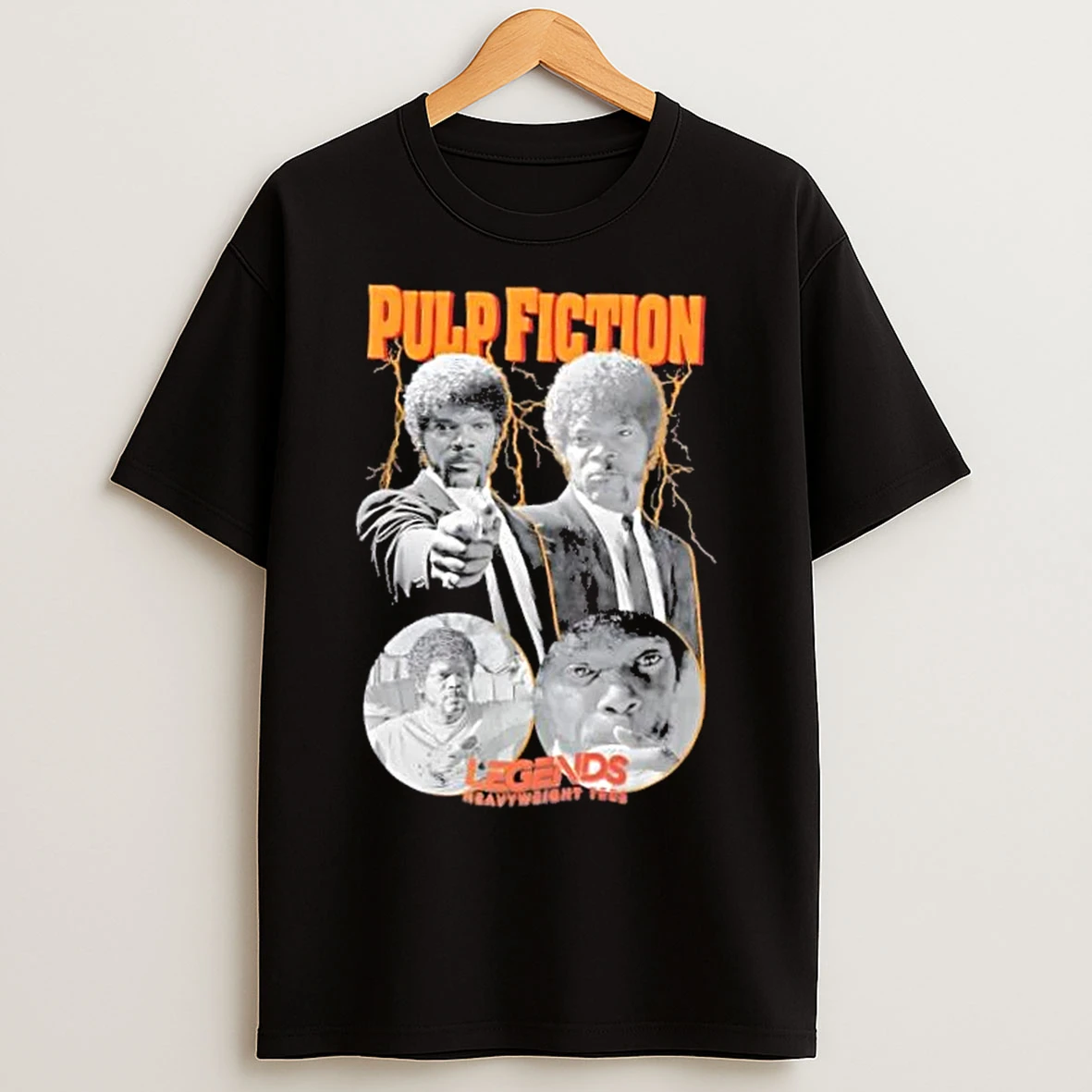 Classic Pulp Fiction Movie Vintage Graphic T Shirts