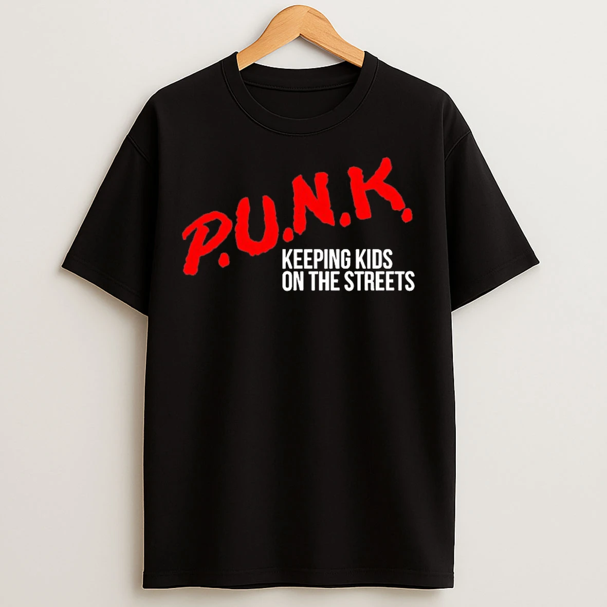 Classic Punk Keeping Kids On The Streets T Shirts