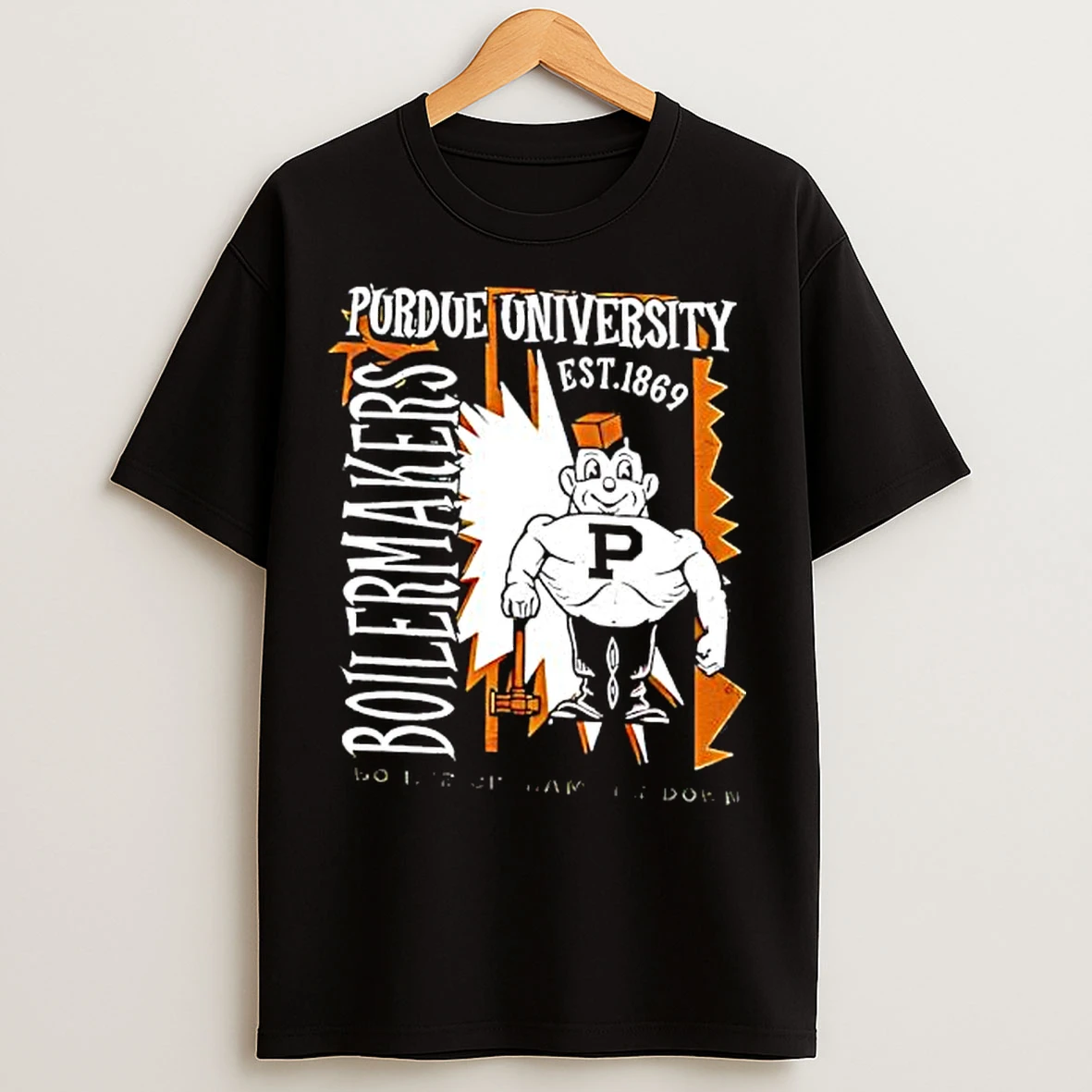Classic Purdue Boilermakers University Est 1869 Boil Ermakers T Shirts