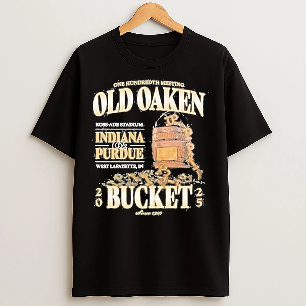 Classic Purdue Vs Indiana Football 100th Old Oaken Bucket Game Ross Ade Stadium T Shirts