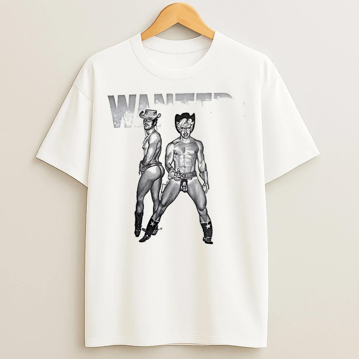 Classic Queer Cowboy Tom Of Finland Style Lgbt T Shirts