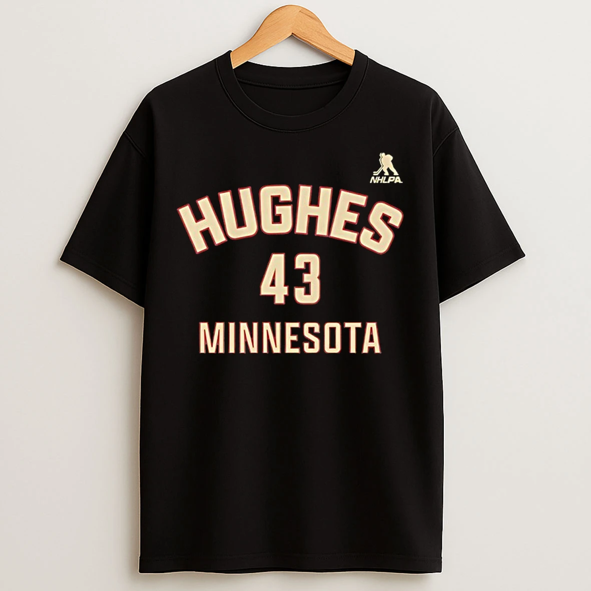 Classic Quinn Hughes 43 Minnesota Wild Nhl Player Number And Name T Shirts