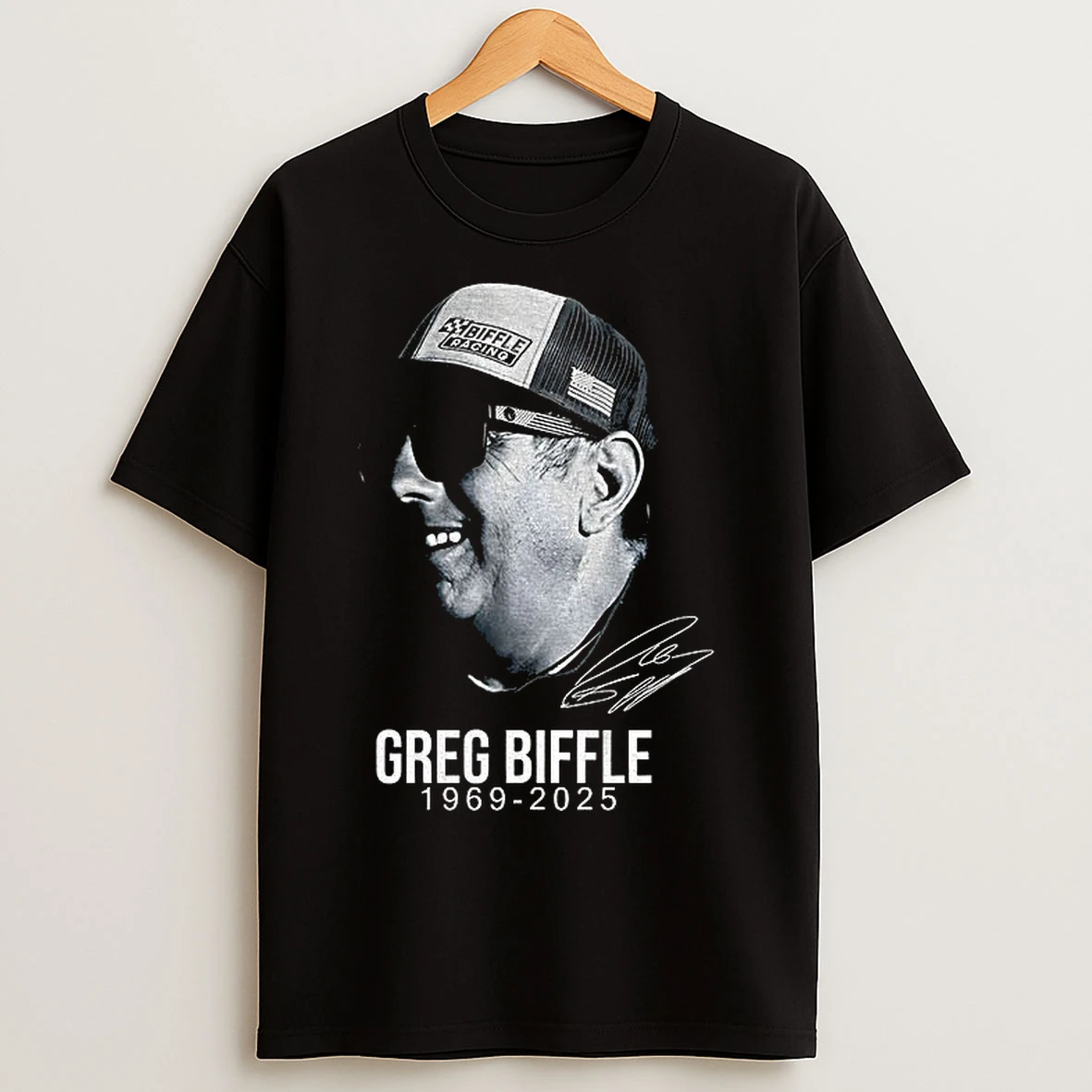 Classic Rip Greg Biffle 1969 2025 Nascar Racing Signature T Shirts