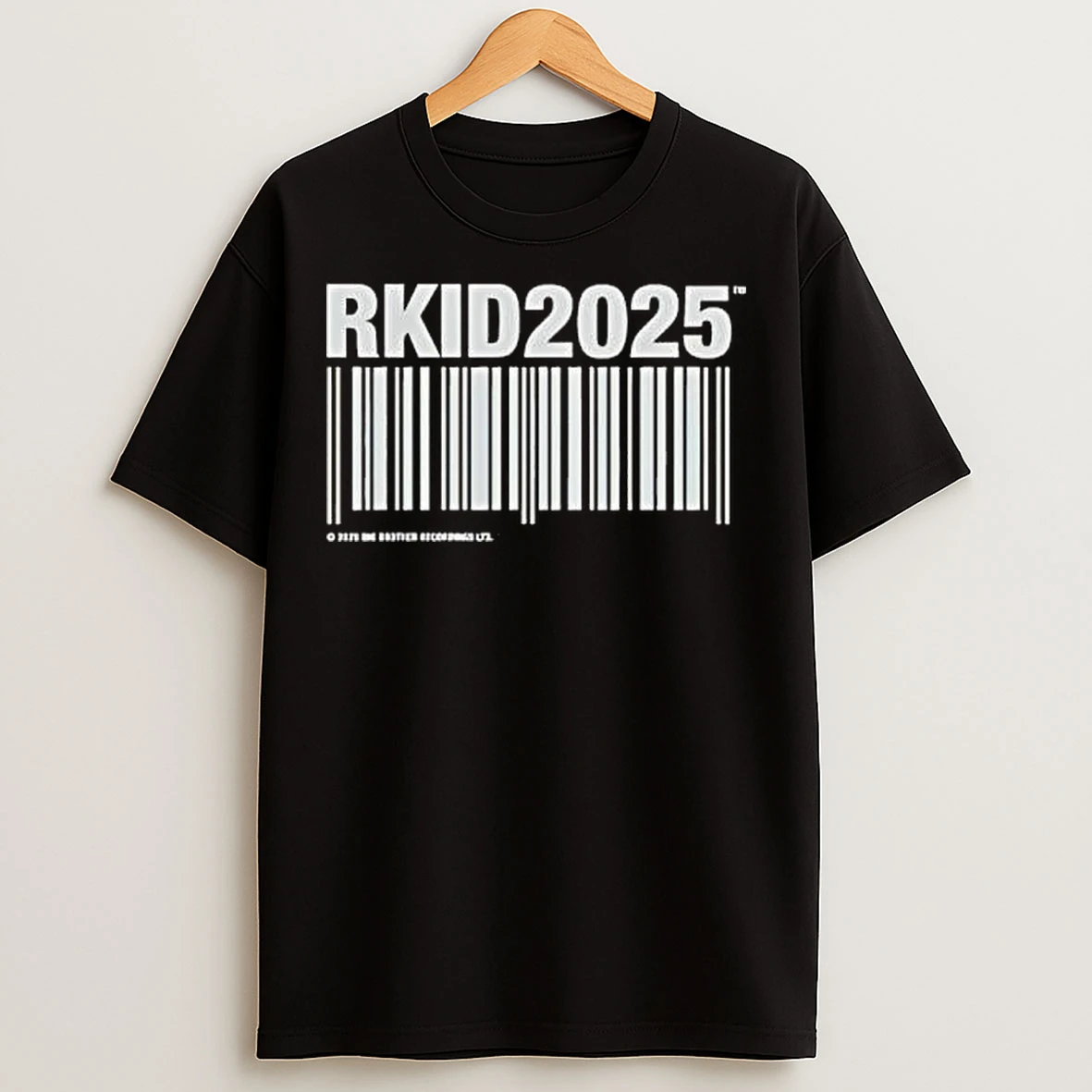 Classic Rkid2025 Barcode Graphic T Shirts