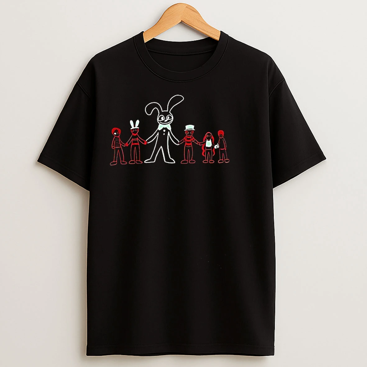 Classic Rabbit Glows In The Dark T Shirts