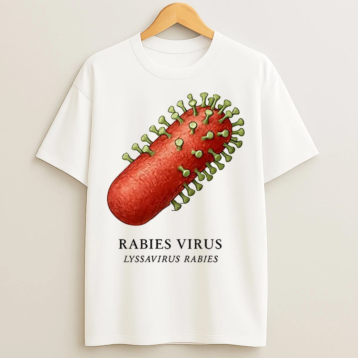 Classic Rabies Virus Lyssavirus Rabies T Shirts