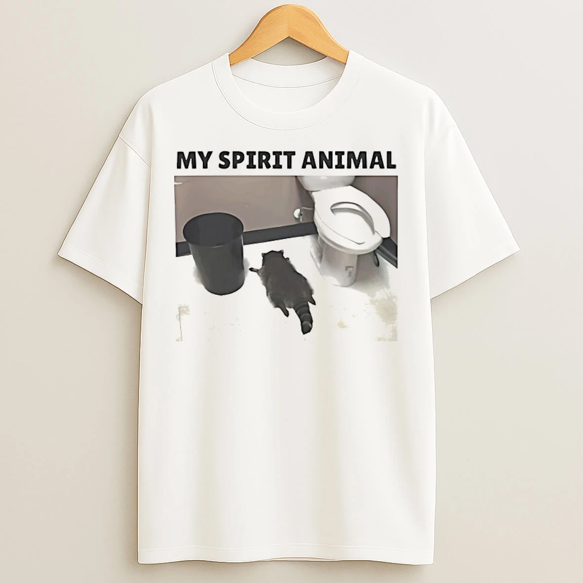 Classic Raccoon Trashed Panda My Spirit Animal T Shirts