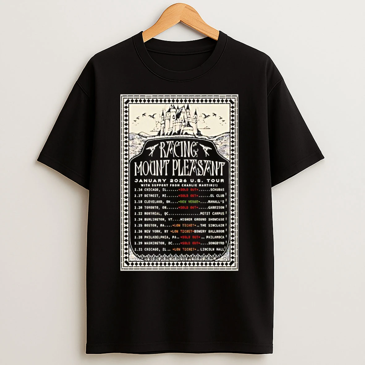 Classic Racing Mount Pleasant Jan 2026 Us Shows T Shirts