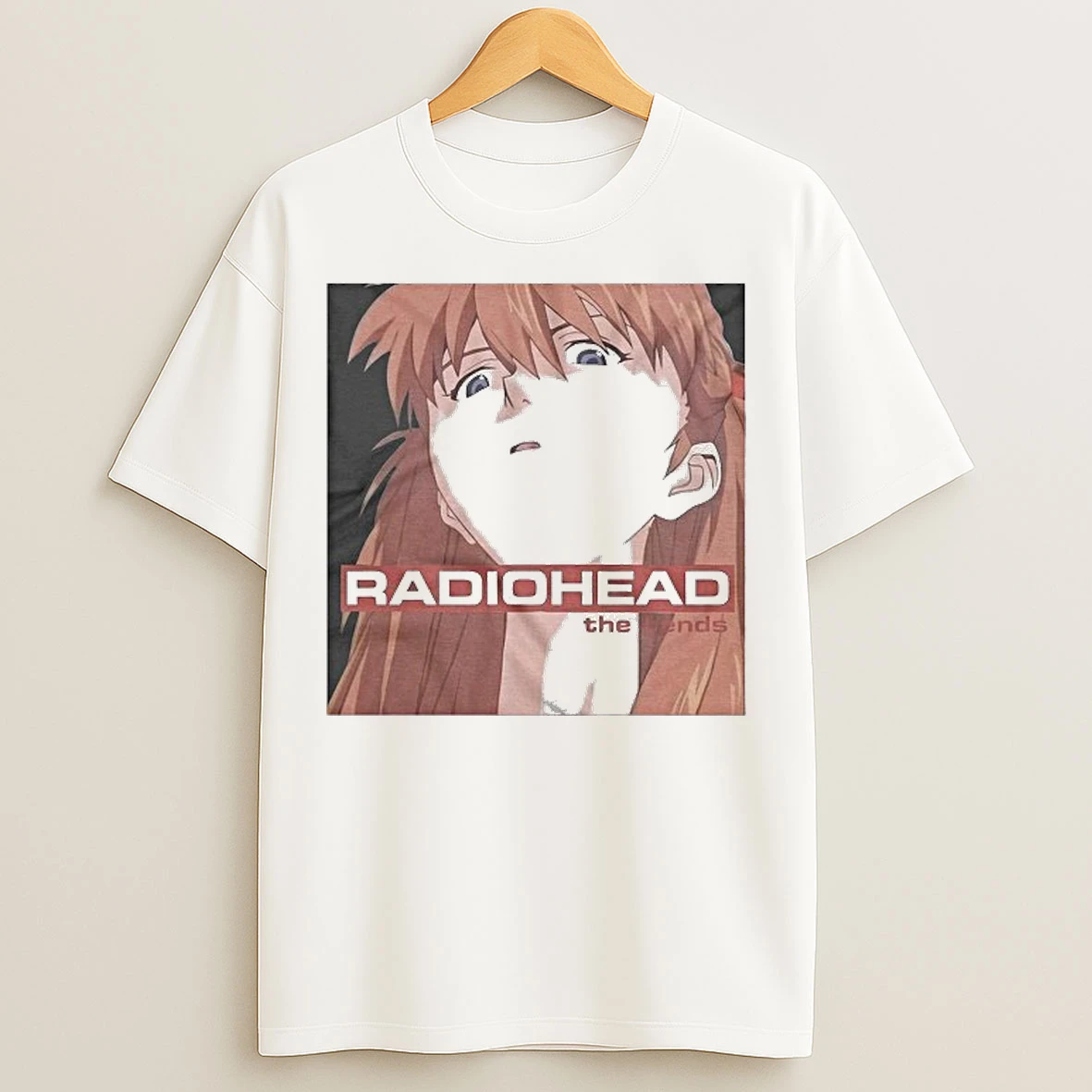 Classic Radiohead The Bends X Asuka Langley Soryu T Shirts