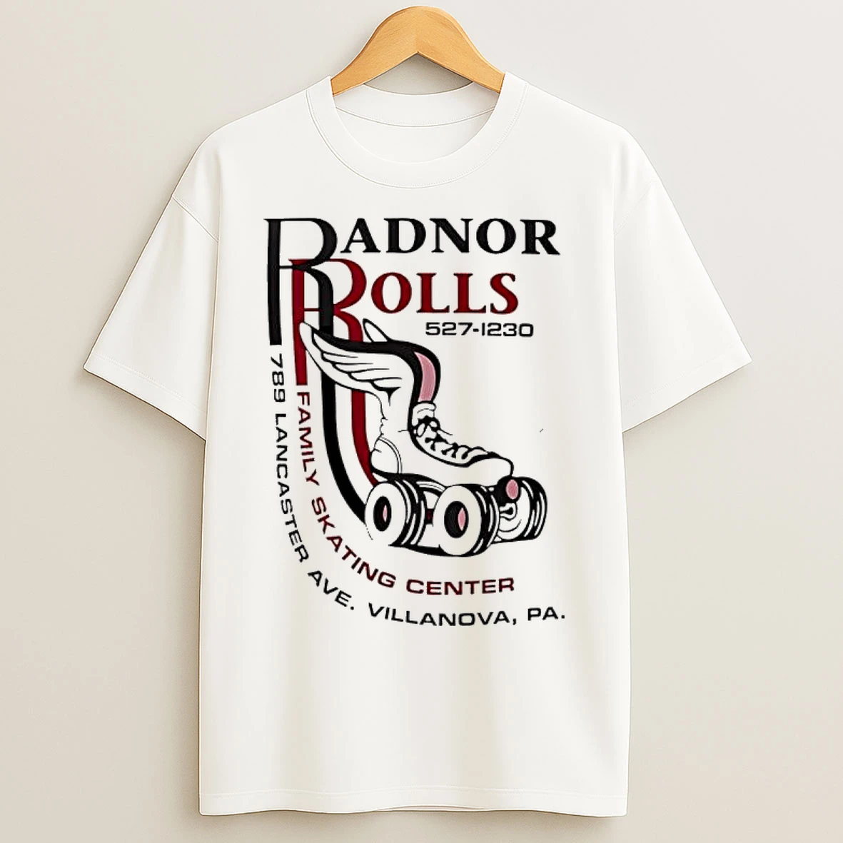 Classic Radnor Rolls Family Skating Center T Shirts