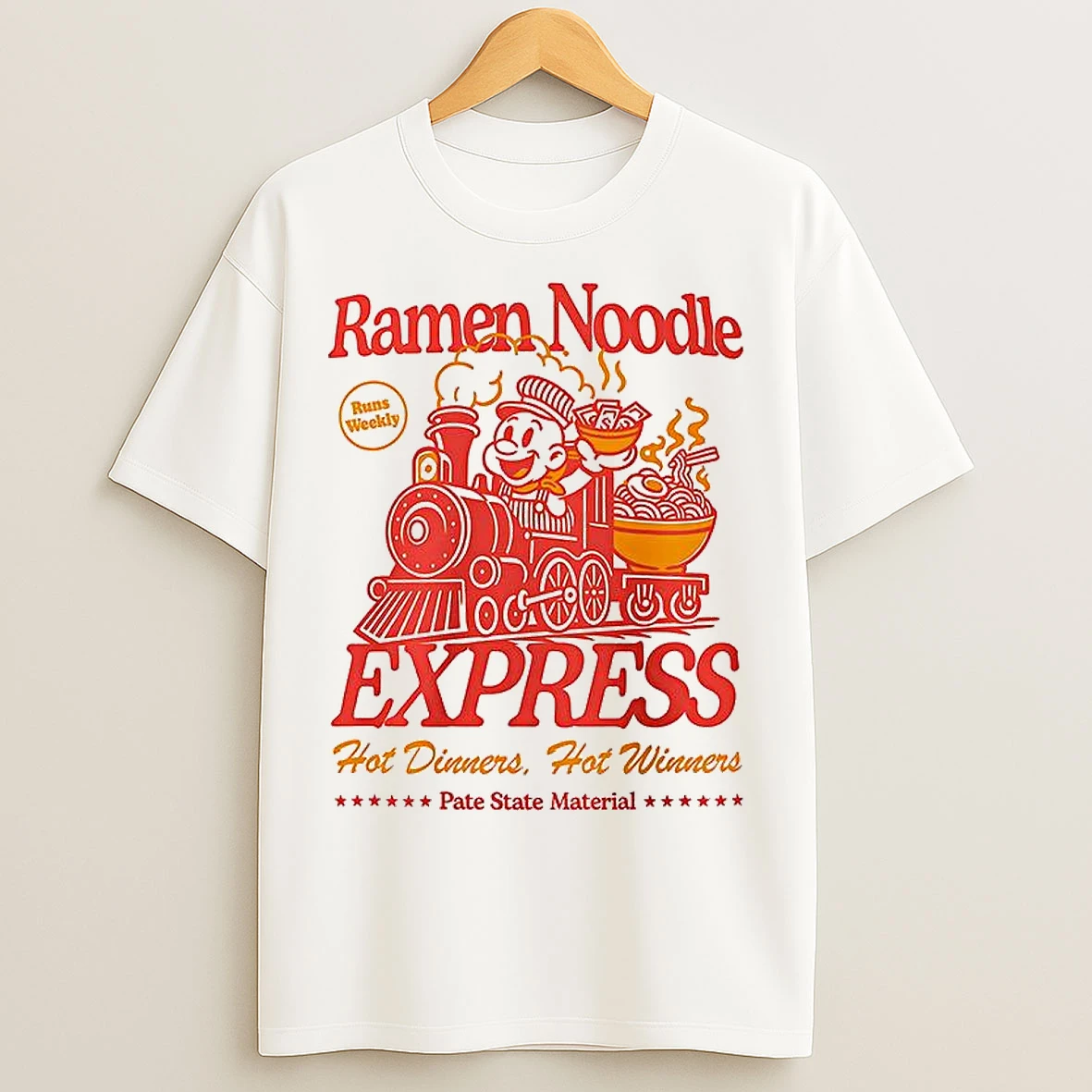 Classic Ramen Noodle Express Hot Dinners Hot Winners T Shirts