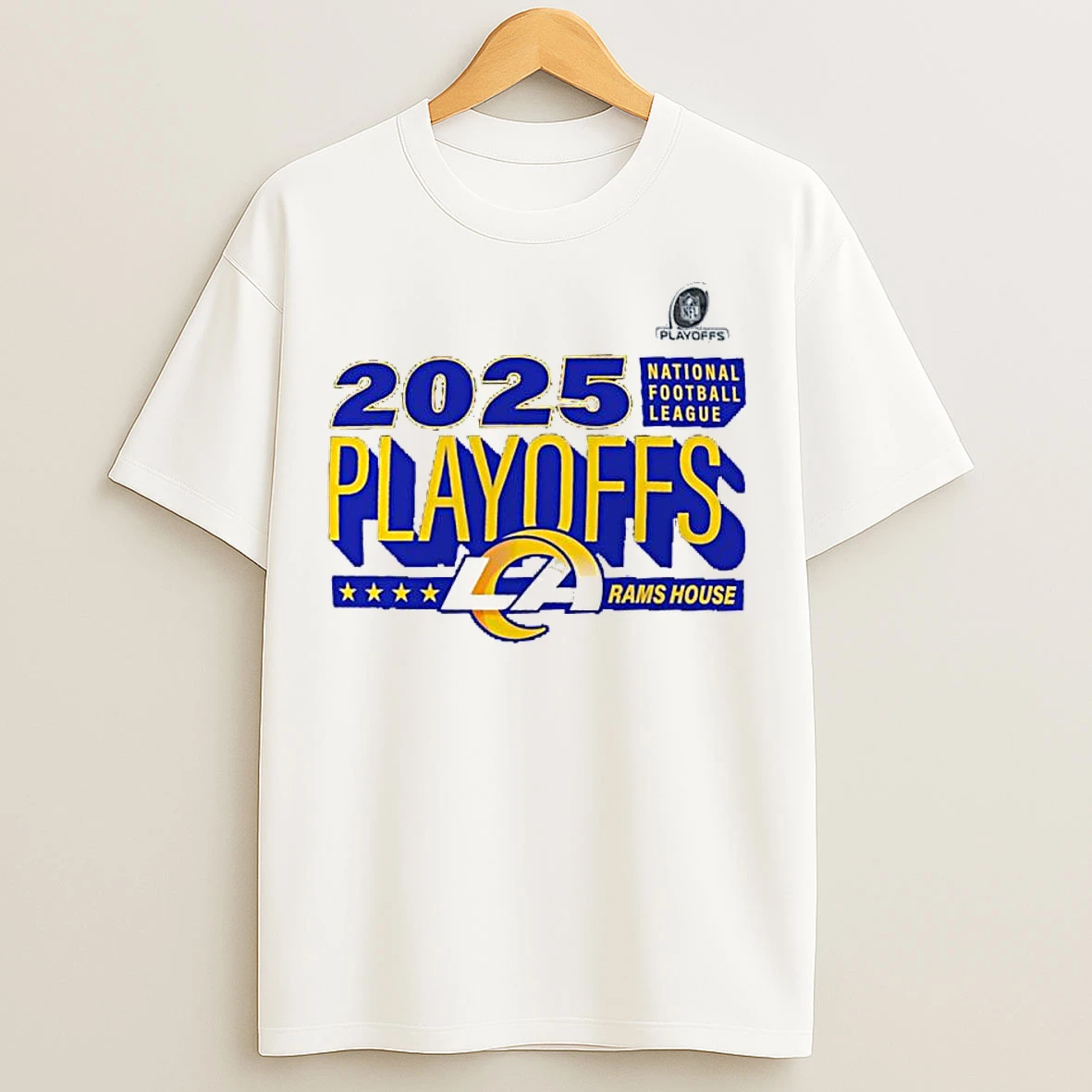 Classic Rams House Nfl Playoffs Los Angeles Rams 2025 T Shirts