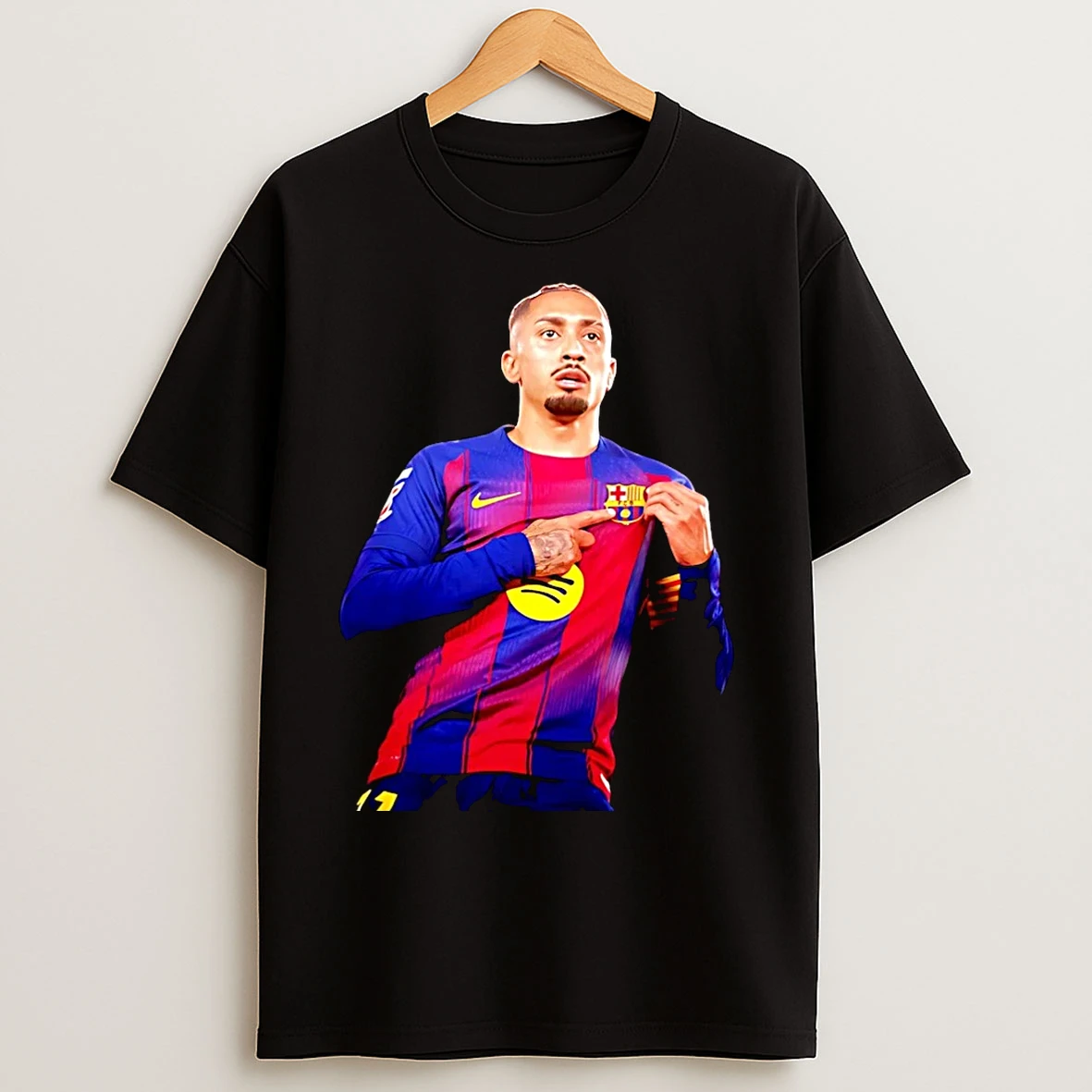 Classic Raphinha Barcelona Fc 2025 Graphic Christmas T Shirts