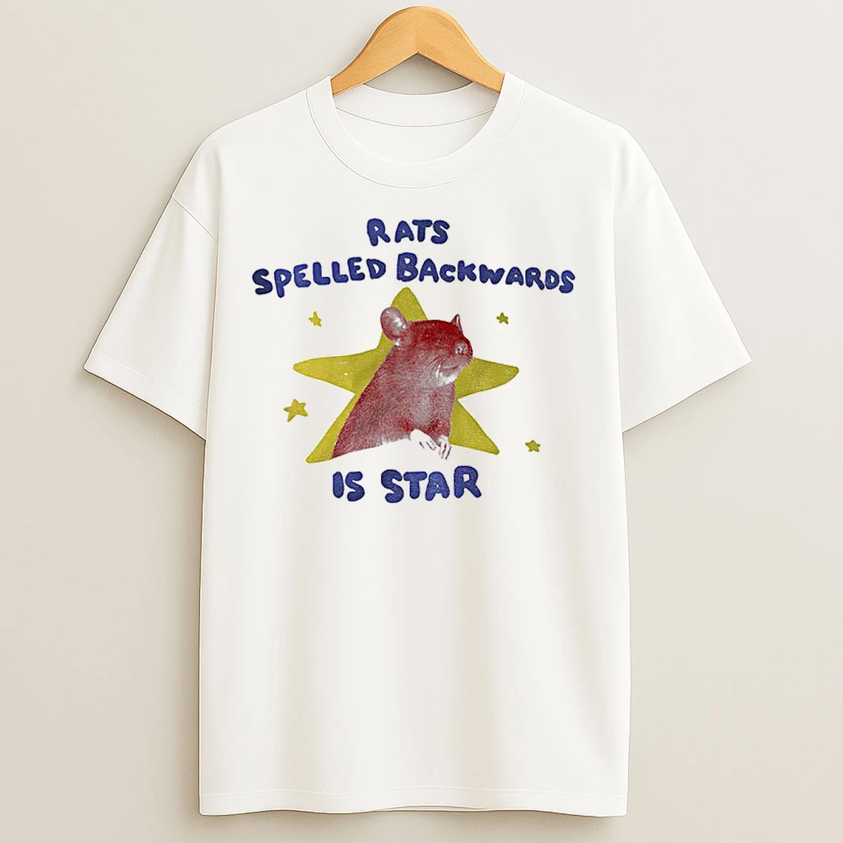 Classic Rats Spelled Backwards Is Star T Shirts