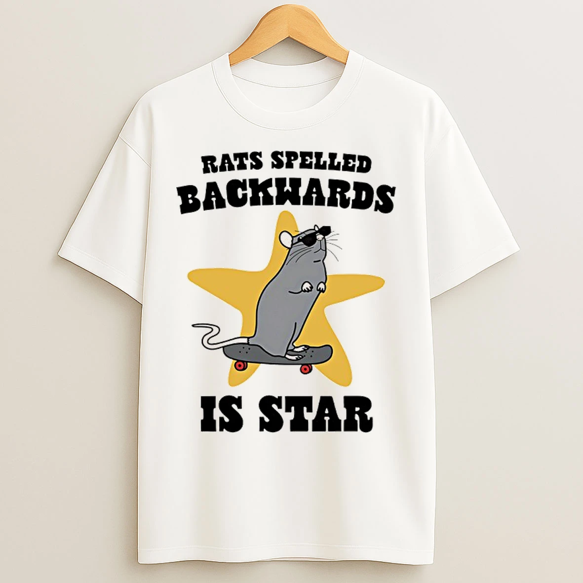Classic Rats Spelled Backwards Is Star Meme T Shirts
