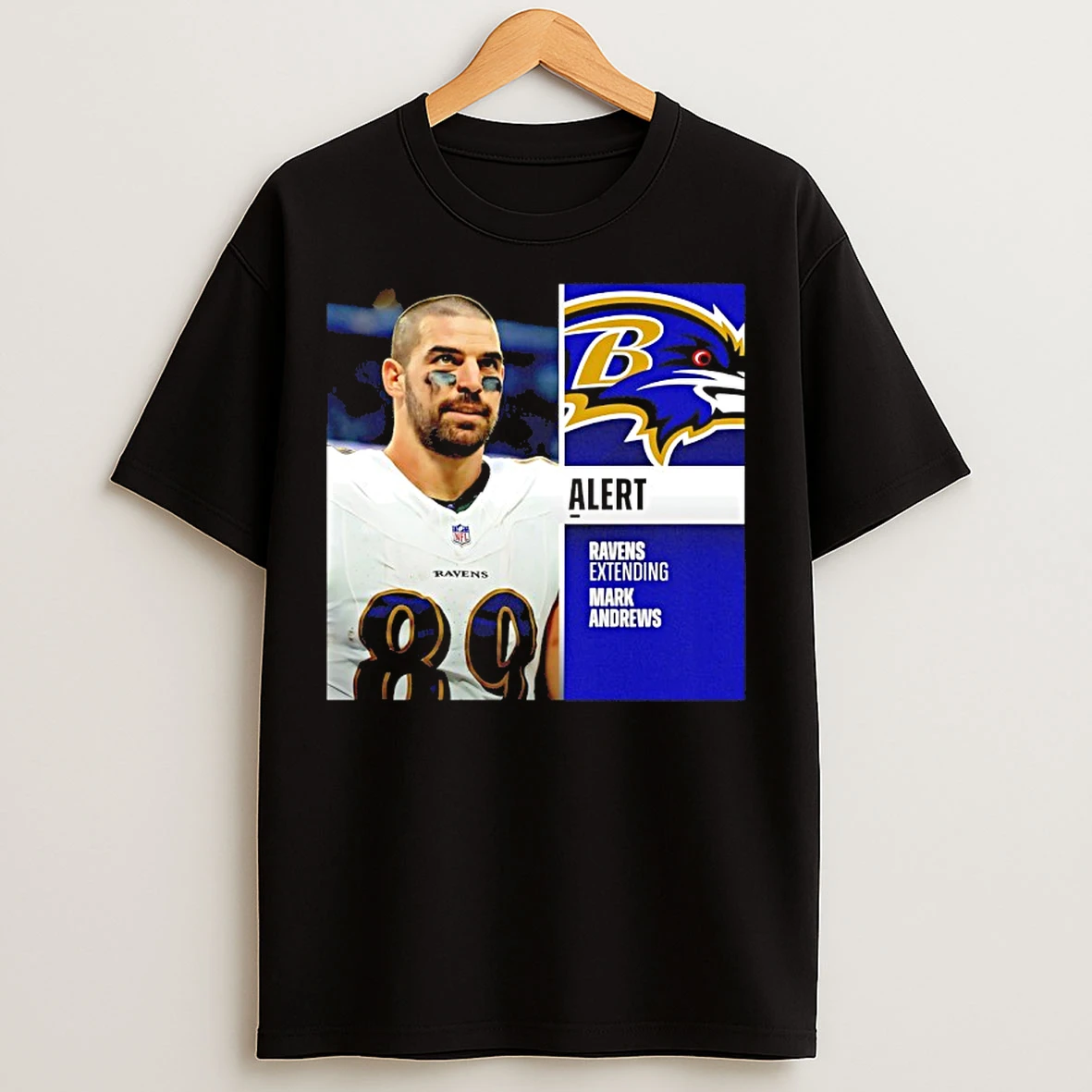 Classic Ravens Mark Andrews Agrees To Terms On Three Year 39 3m Extension T Shirts