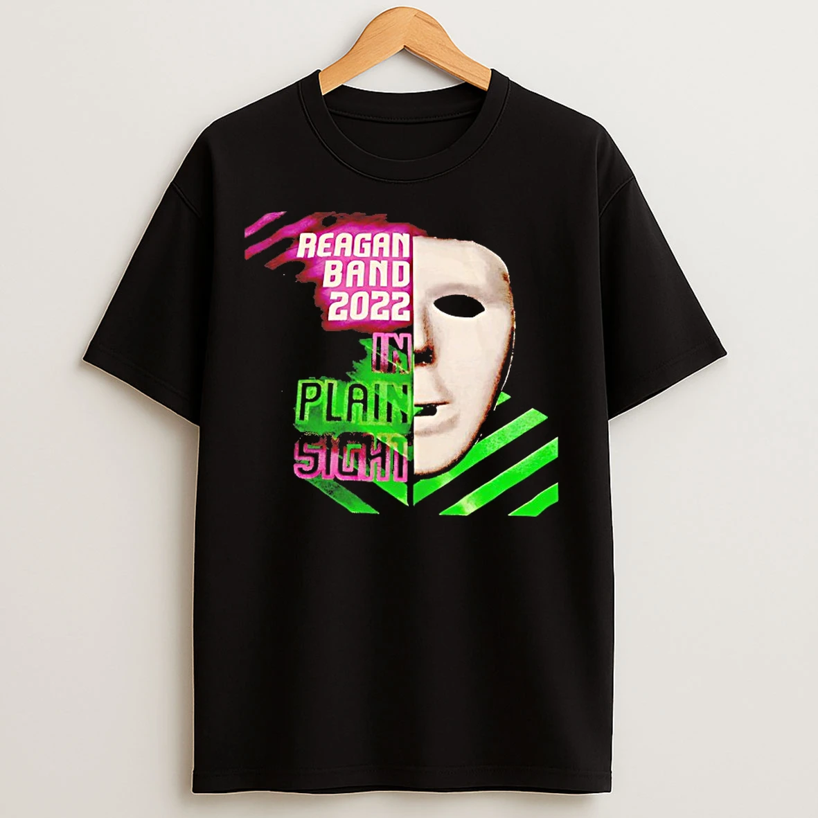 Classic Reagan Band 2022 In Plain Sight T Shirts
