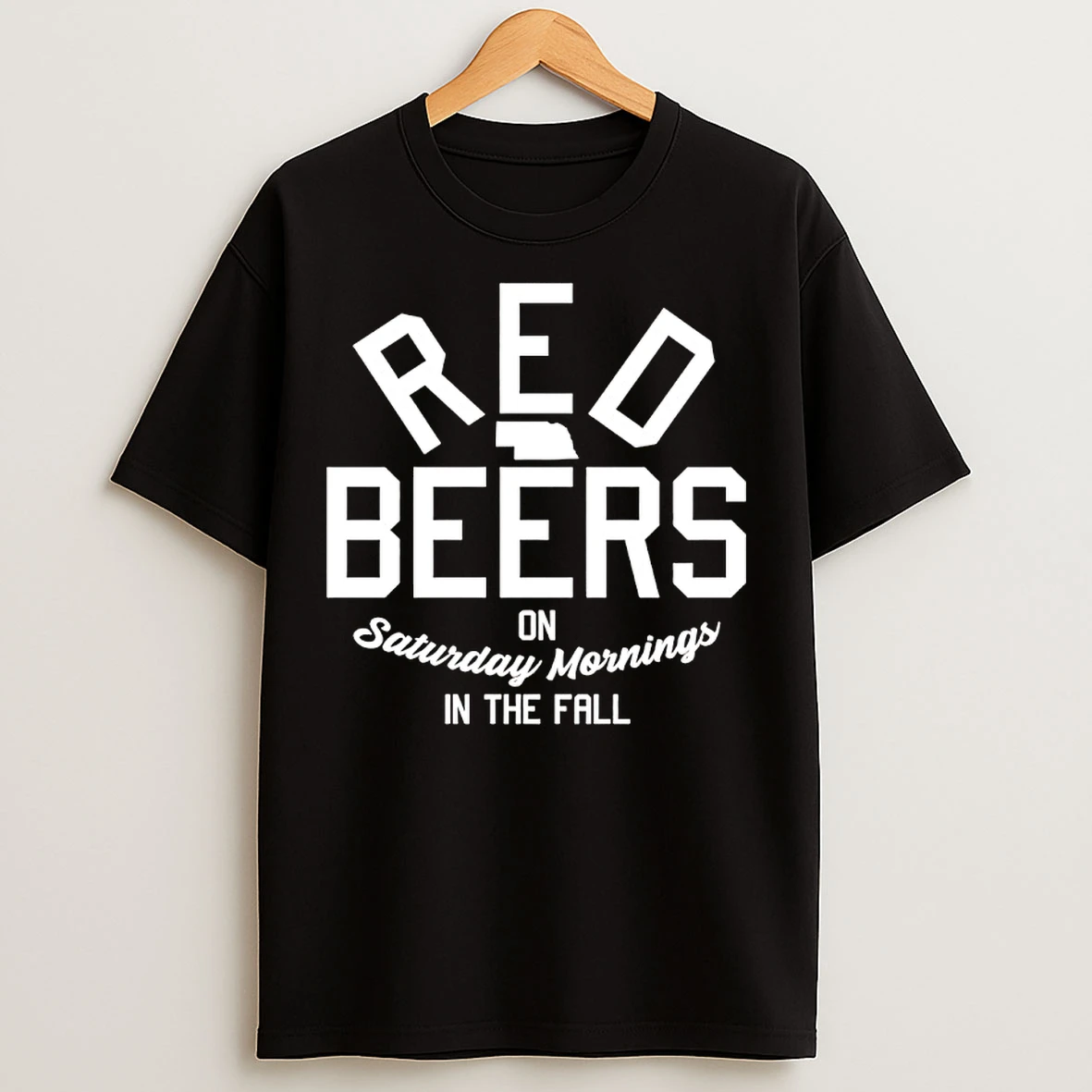 Classic Red Beers On Saturday Mornings In The Fall T Shirts