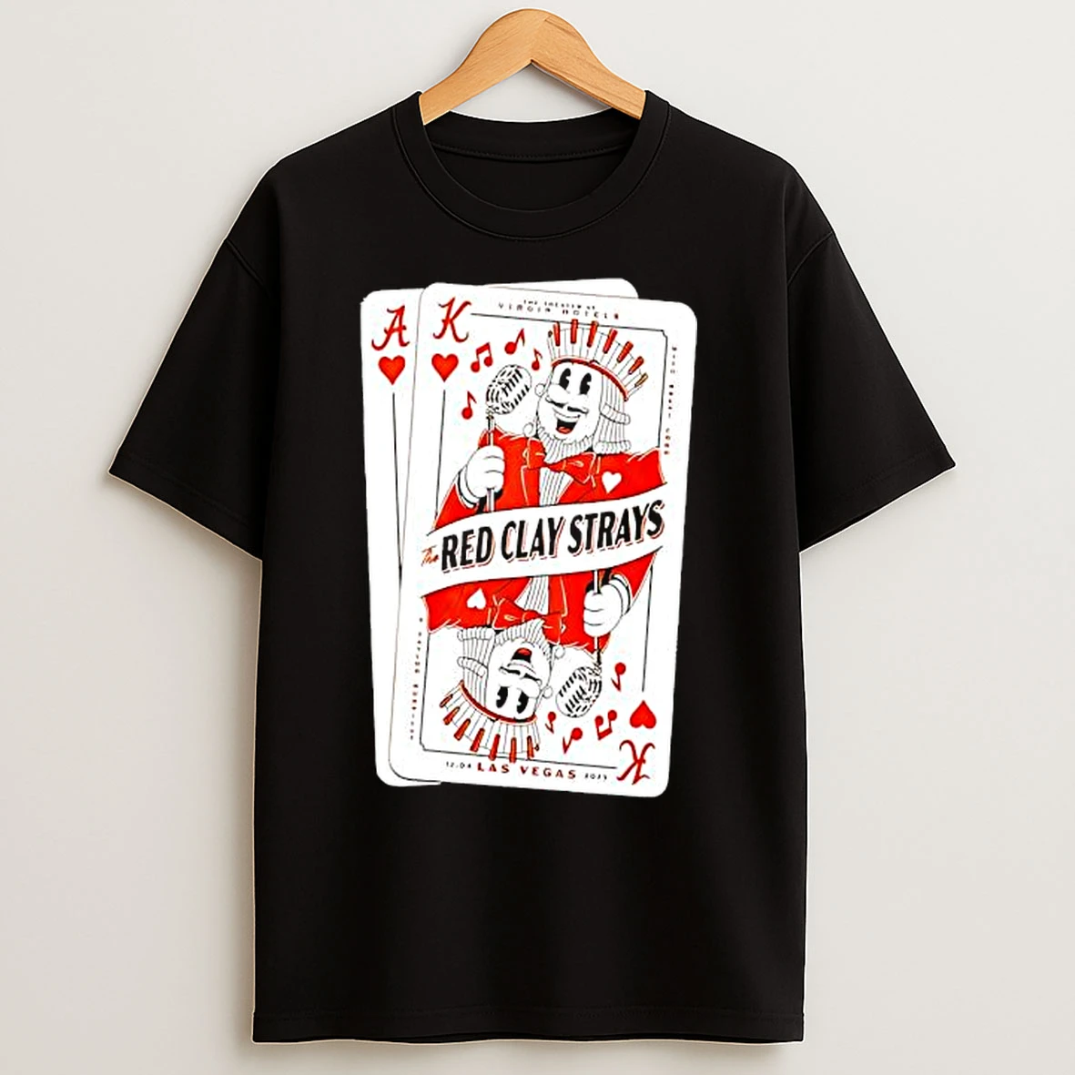 Classic Red Clay Strays The Theater At Virgin Hotels Las Vegas Nevada Dec 4th 2025 T Shirts