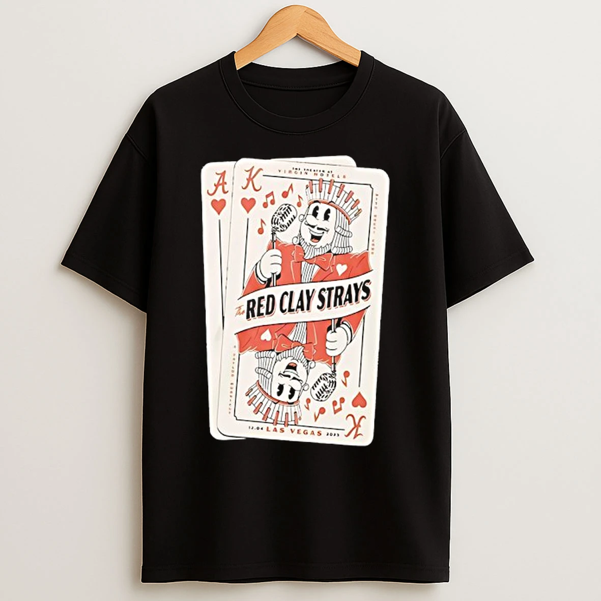 Classic Red Clay Strays The Theater At Virgin Hotels Las Vegas Nevada T Shirts