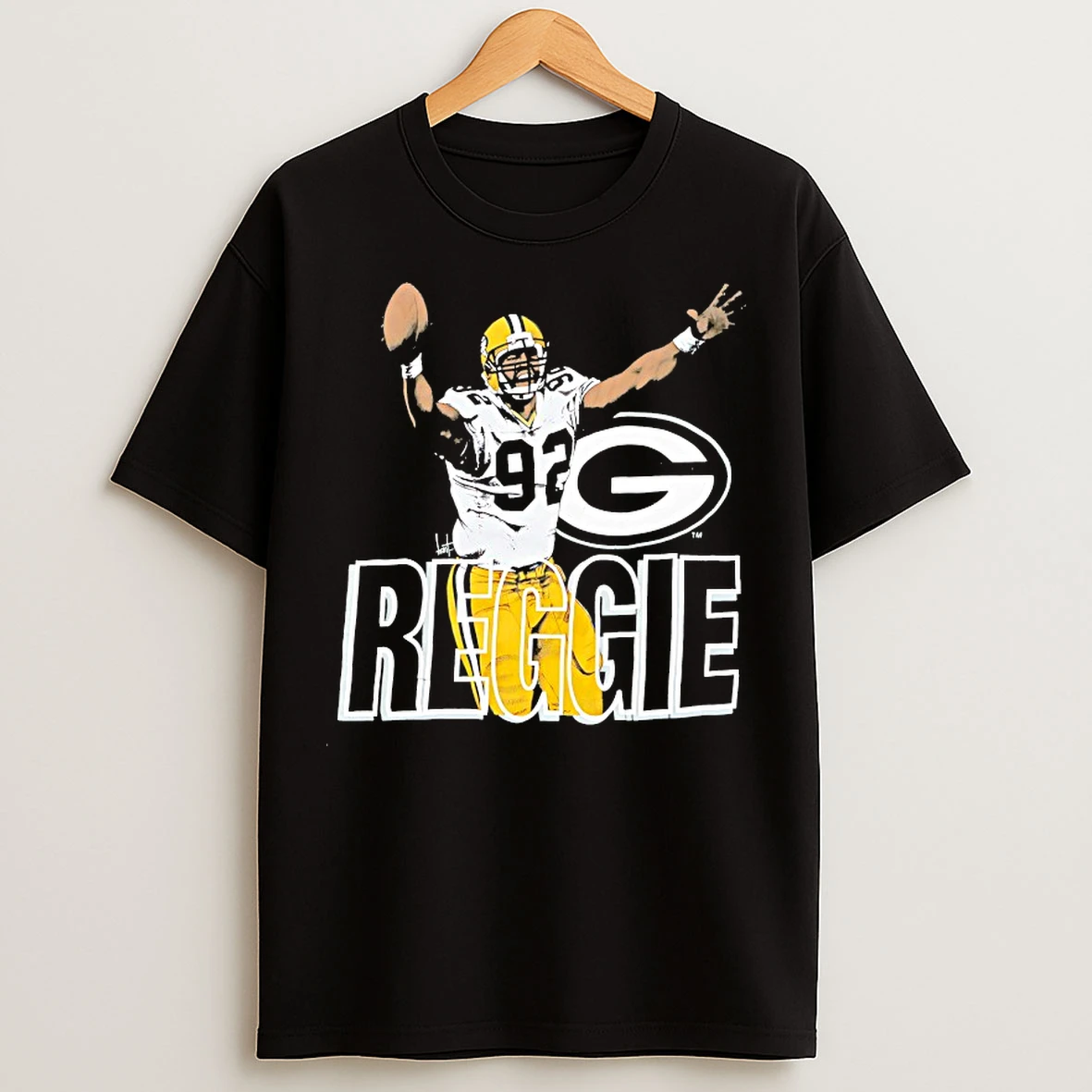 Classic Reggie White Green Bay Packers 1993 Vintage T Shirts