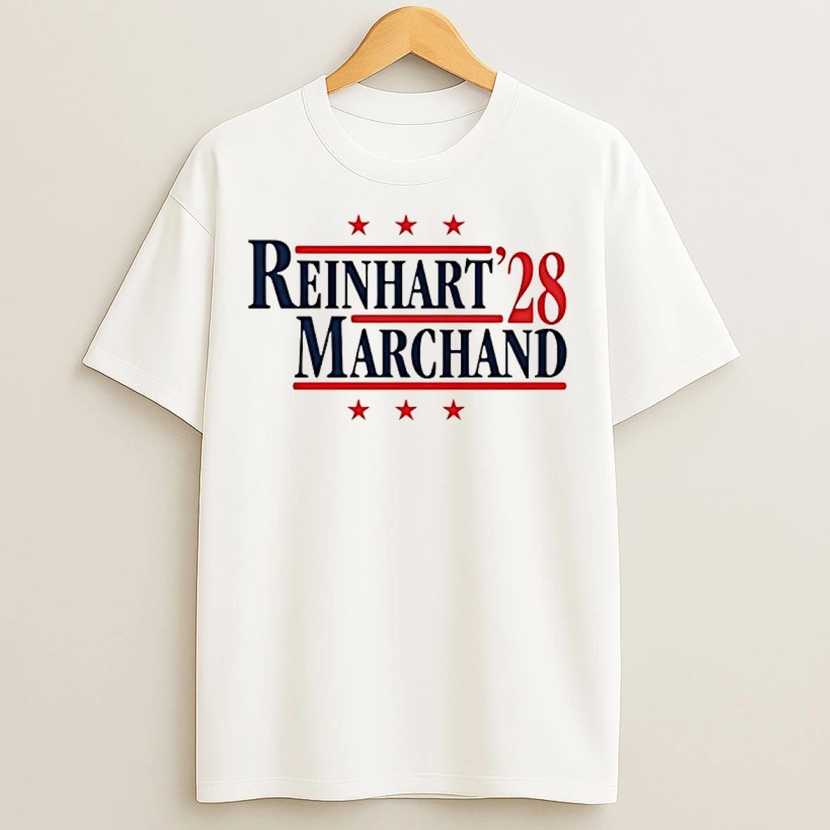 Classic Reinhart And Marchand 28 Florida Hockey T Shirts