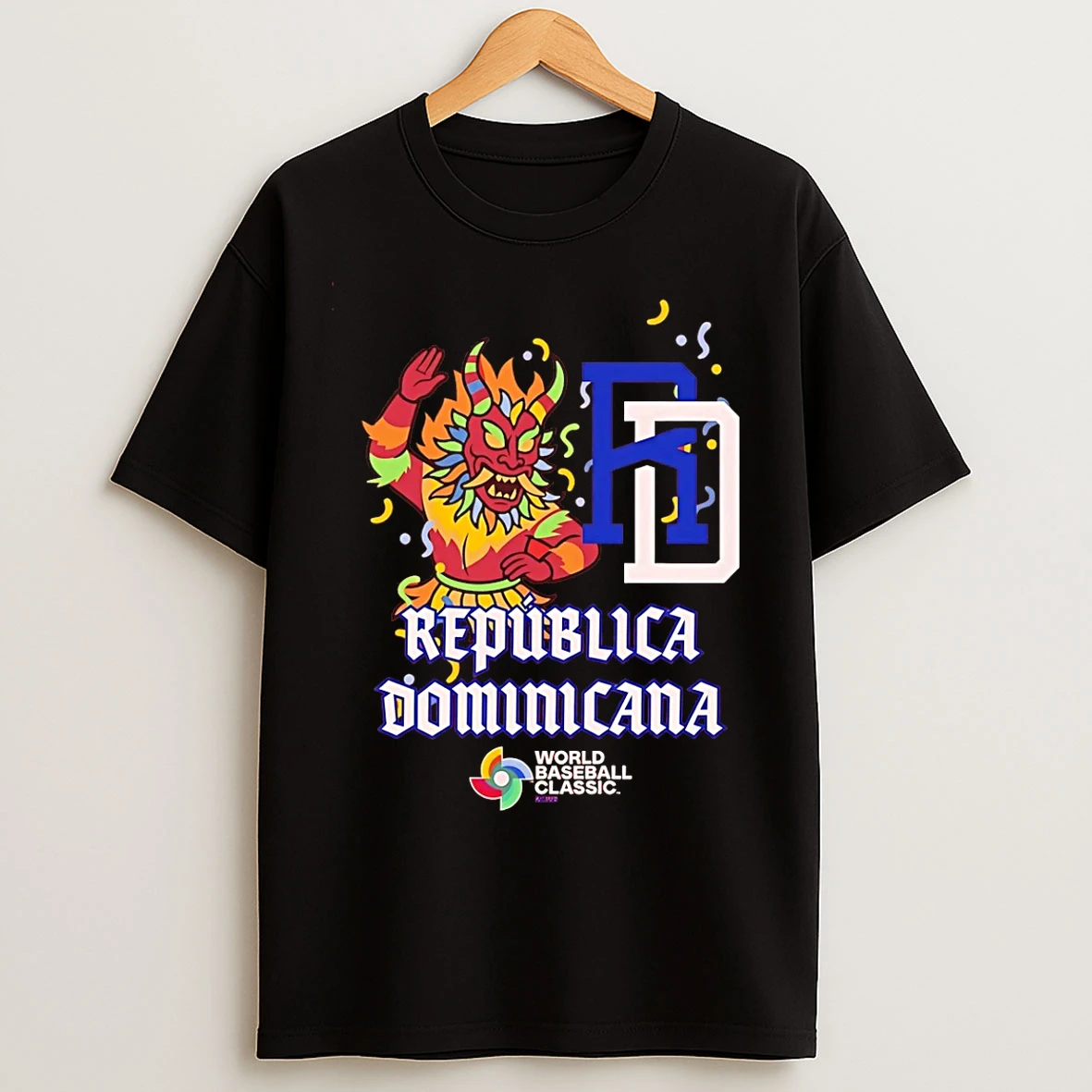 Classic Republica Dominicana 2025 World Baseball Classic Scarlet T Shirts