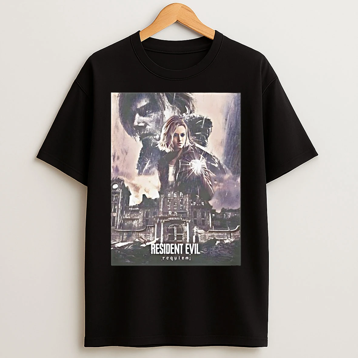 Classic Resident Evil Requiem Fbi Analyst Grace Ashcroft And Veteran Agent Leon S Kennedy T Shirts