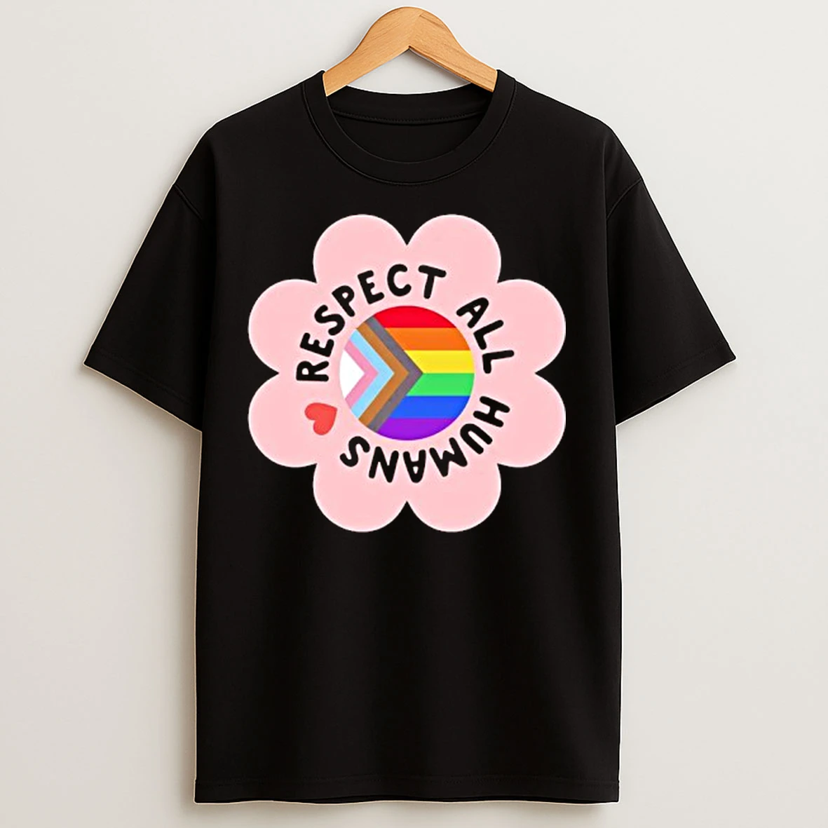 Classic Respect All Humans Lgbtq Pride T Shirts