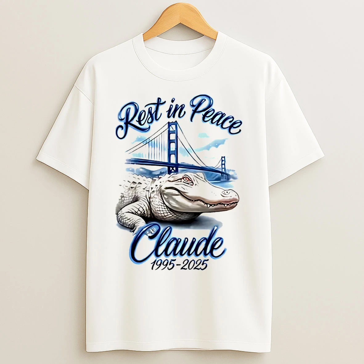 Classic Rest In Peace Claude 1995 2025 Crocodile T Shirts