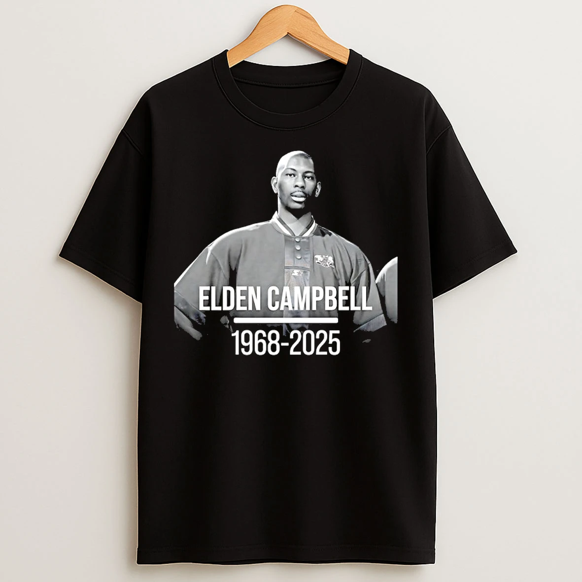 Classic Rest In Peace Elden Campbell 1968 2025 T Shirts