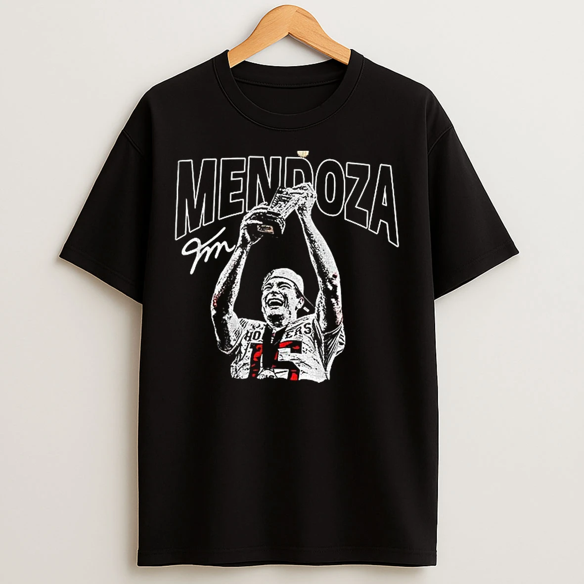 Classic Retro Fernando Mendoza 2025 Heisman Winner Signature T Shirts