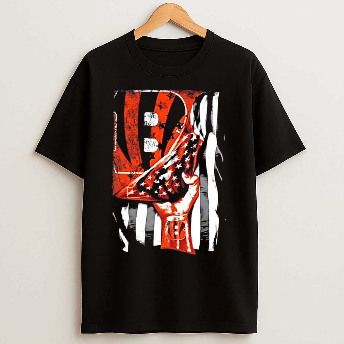 Classic Revealing The Glory Cincinnati Bengals X Usa Flag T Shirts